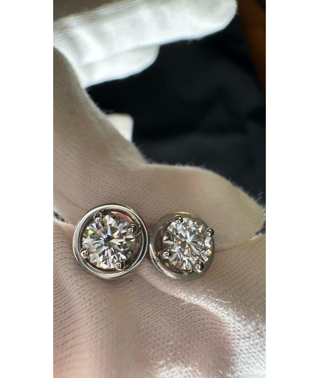 GRAFF Серебряные серьги из белого золота, фото 2