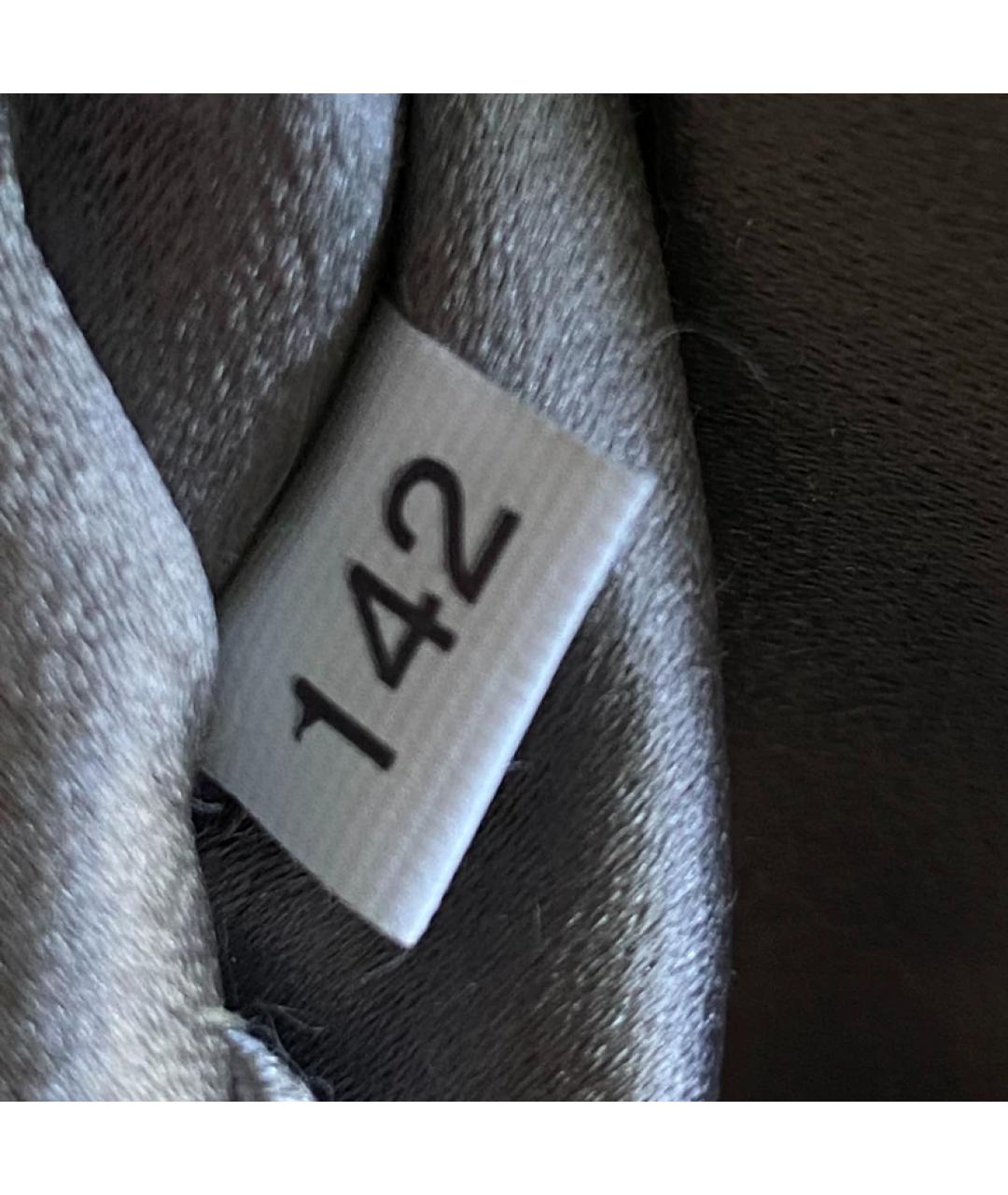 MIU MIU Серая меховая сумка через плечо, фото 6