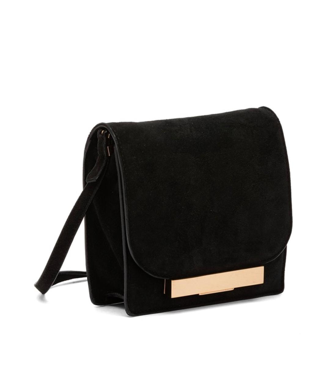 THE ROW Черная замшевая сумка через плечо, фото 2
