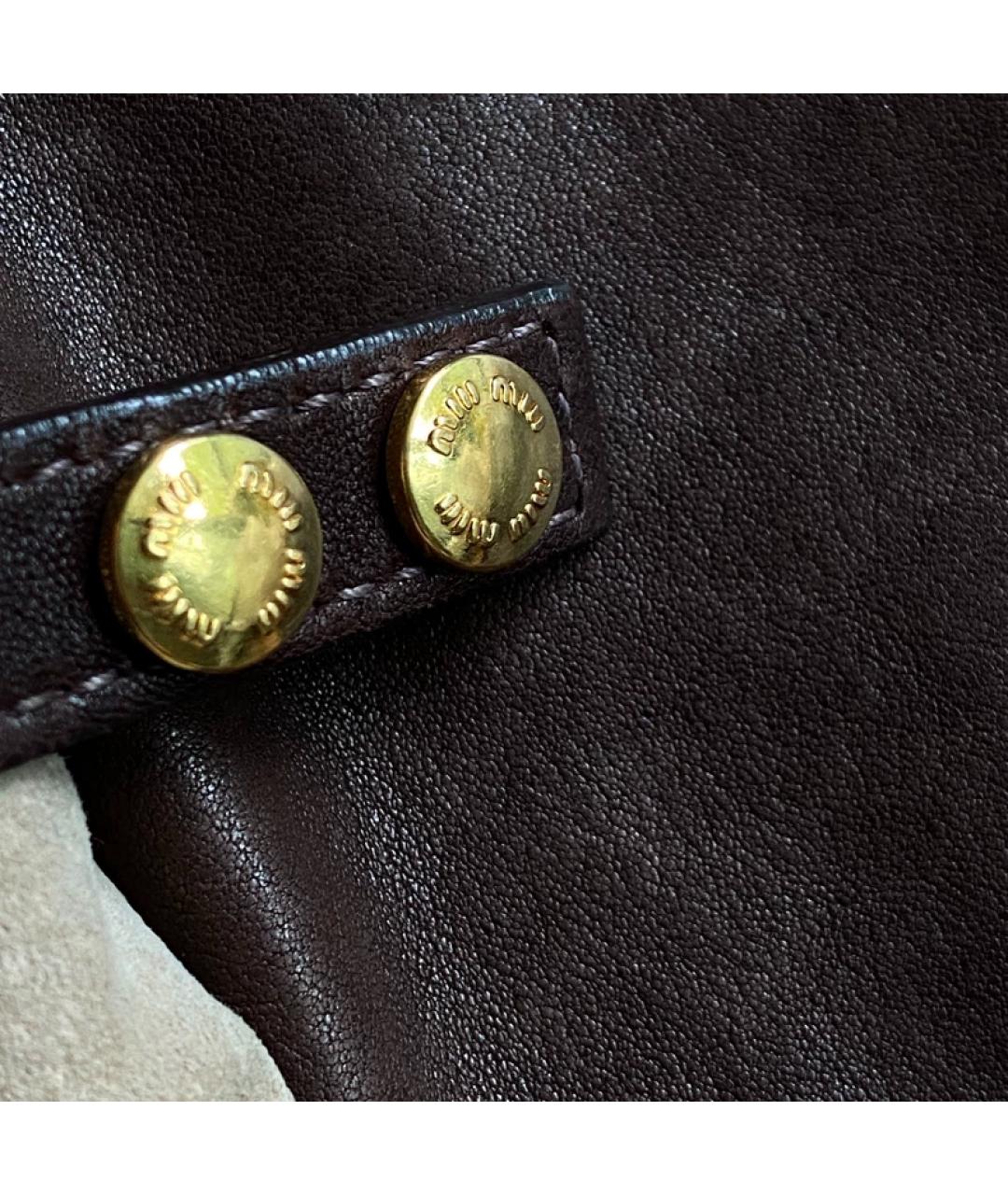 MIU MIU Мульти меховая сумка с короткими ручками, фото 6