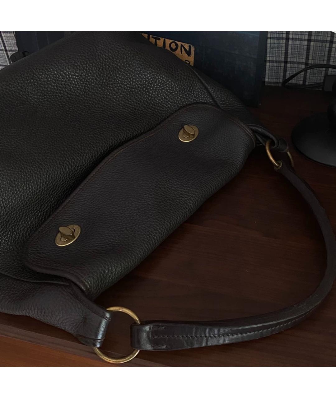 MIU MIU Коричневая кожаная сумка через плечо, фото 2