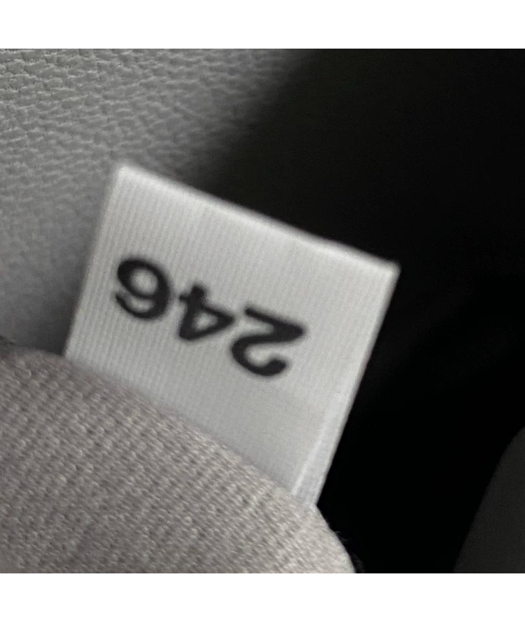 MIU MIU Серая меховая сумка с короткими ручками, фото 7