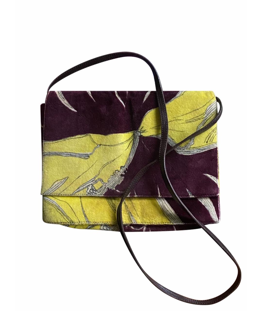 MIU MIU Бархатная сумка через плечо, фото 1