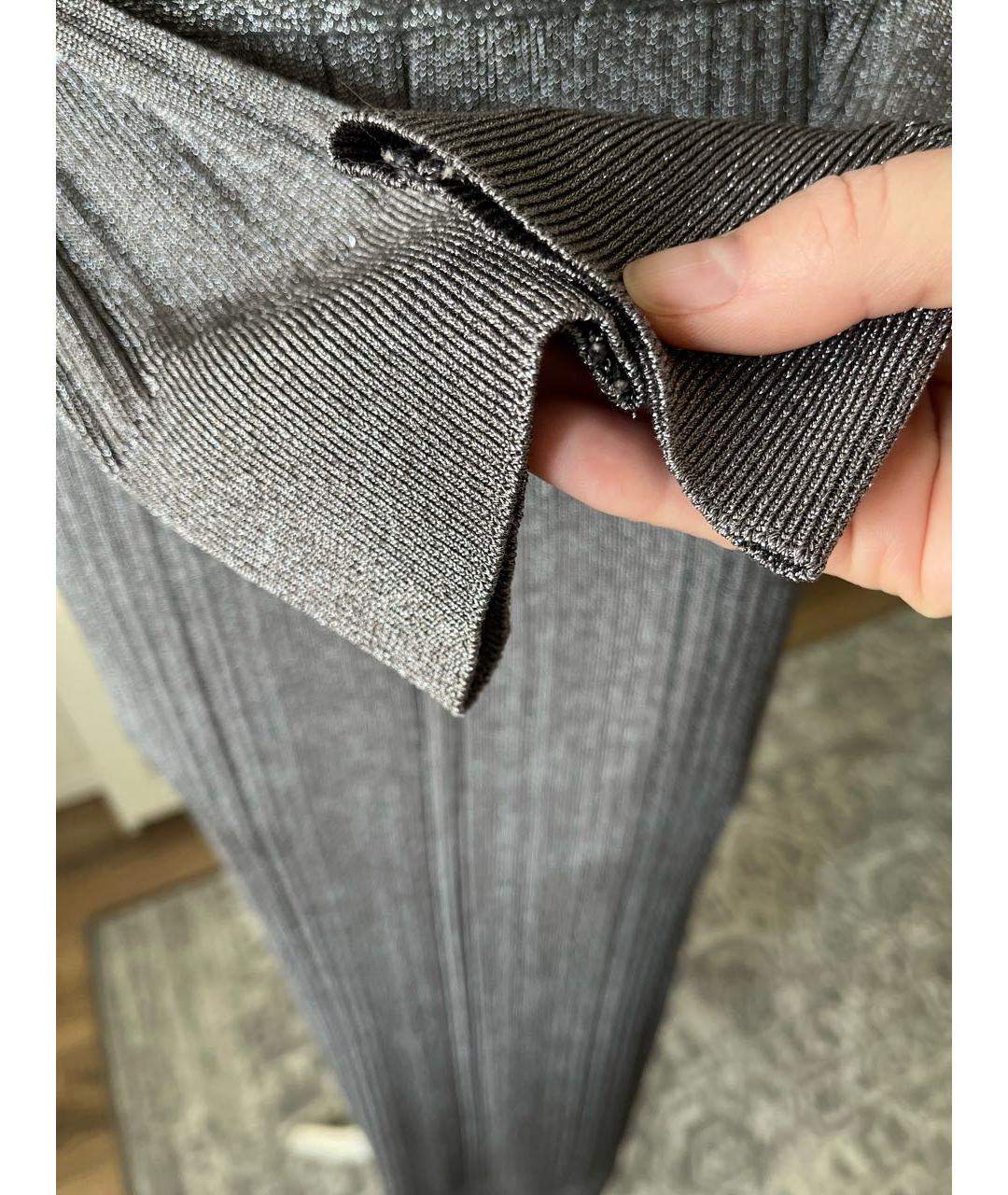 HERVE LEGER Черное вискозное вечернее платье, фото 6