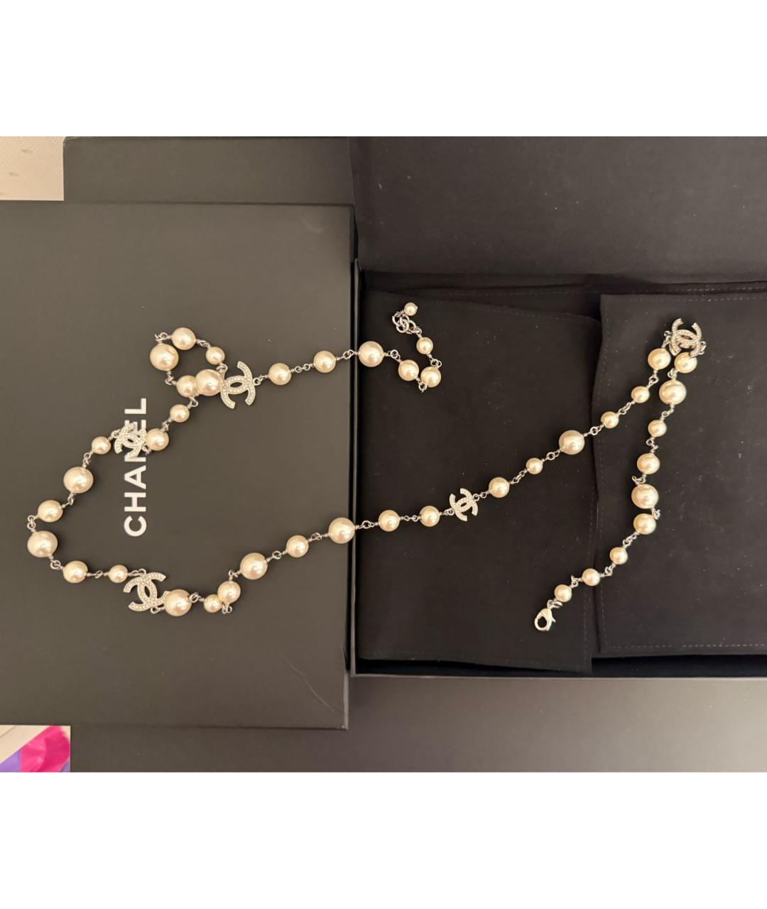 CHANEL Белая цепочка, фото 5