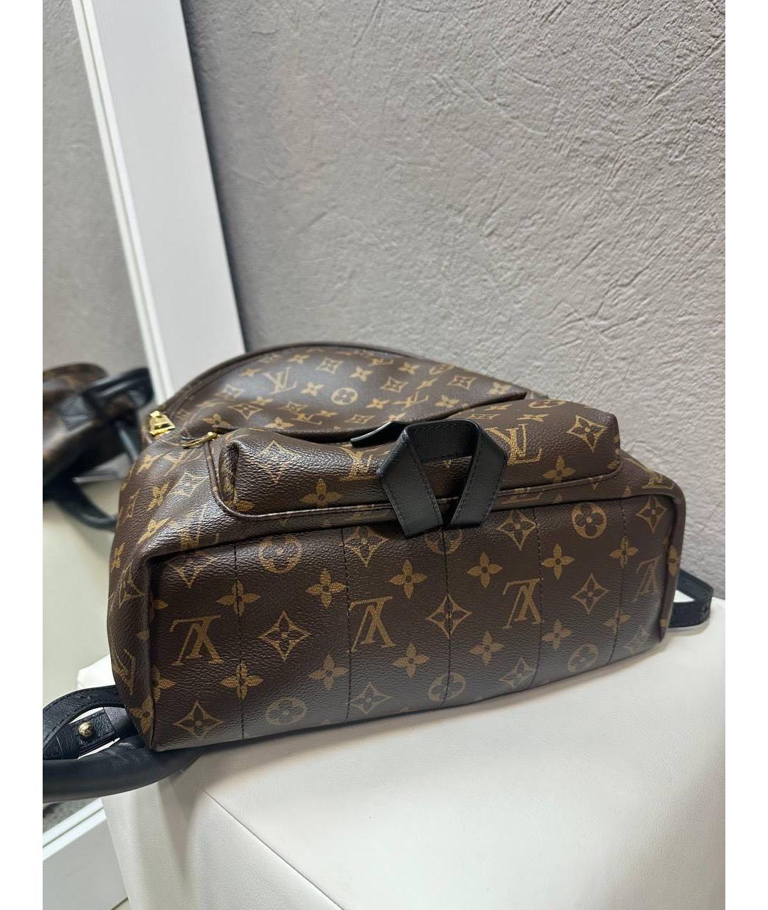 LOUIS VUITTON Коричневый рюкзак, фото 7