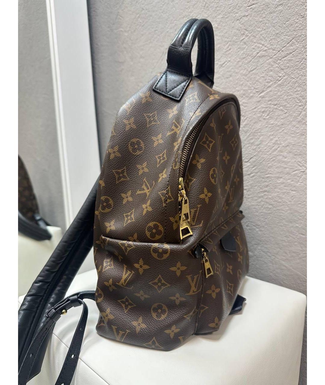 LOUIS VUITTON Коричневый рюкзак, фото 6