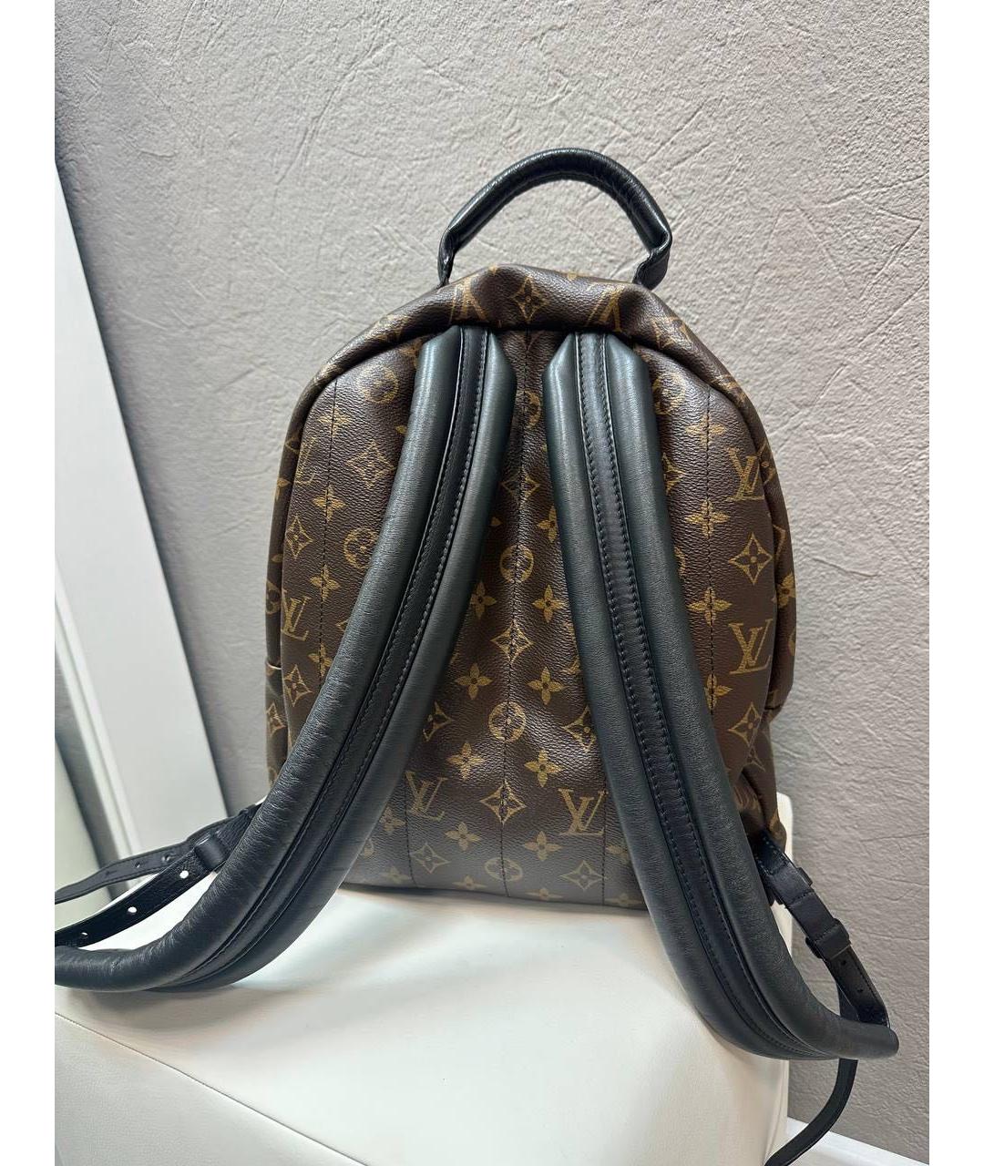 LOUIS VUITTON Коричневый рюкзак, фото 3