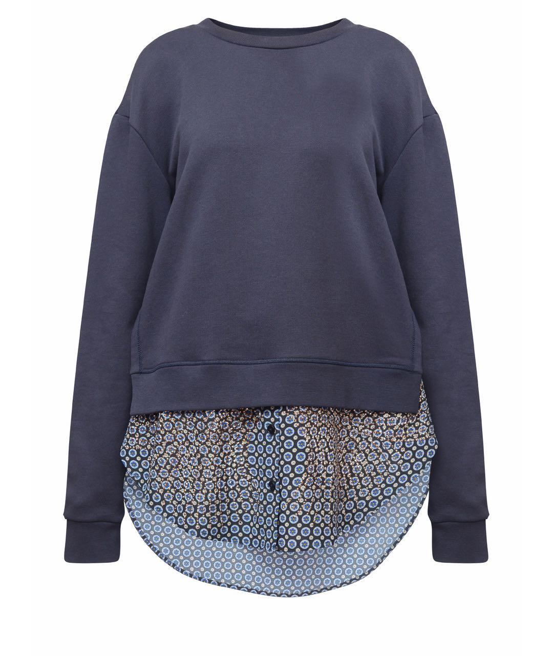 STELLA MCCARTNEY Темно-синий хлопковый джемпер / свитер, фото 1