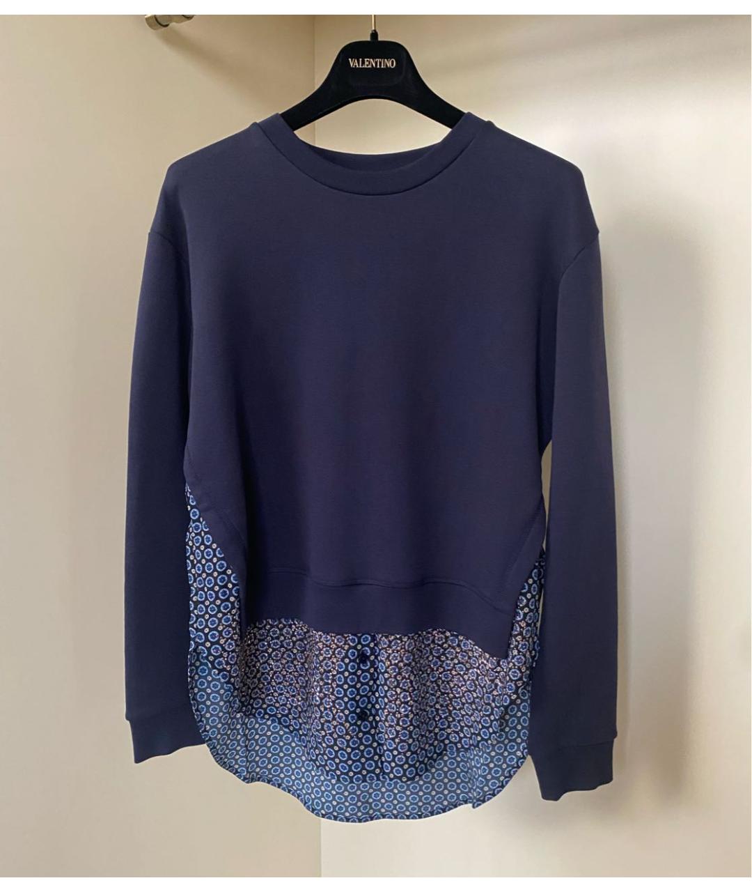 STELLA MCCARTNEY Темно-синий хлопковый джемпер / свитер, фото 2