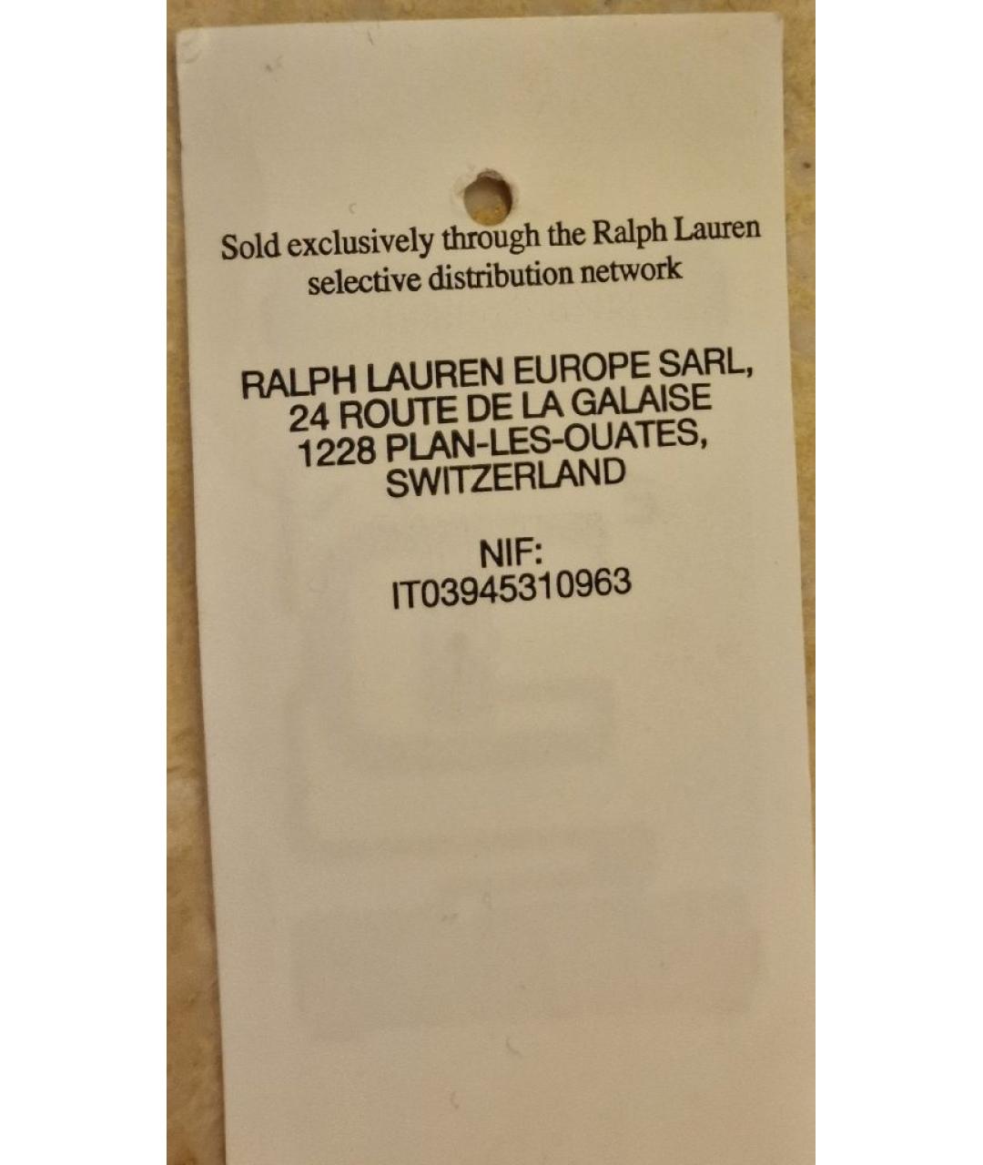 POLO RALPH LAUREN Белые резиновые шлепанцы, фото 8