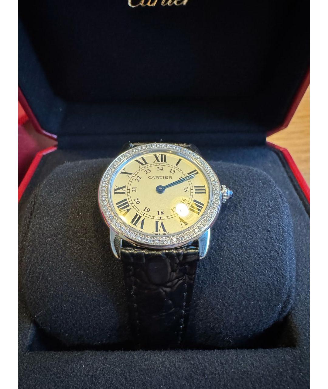 CARTIER Серебряные металлические часы, фото 3