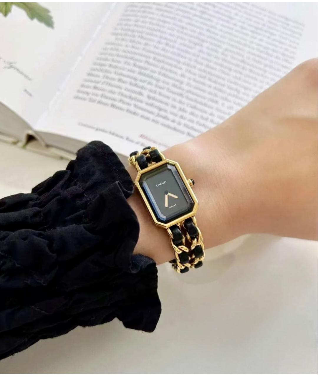 CHANEL Золотые часы, фото 2