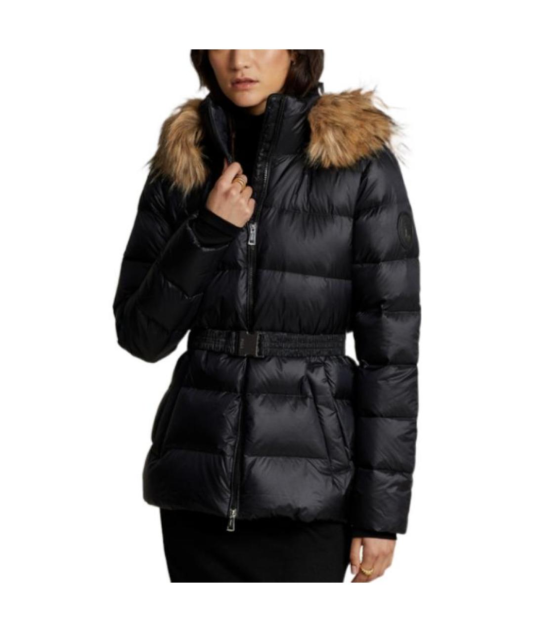 POLO RALPH LAUREN Черный пуховик, фото 2