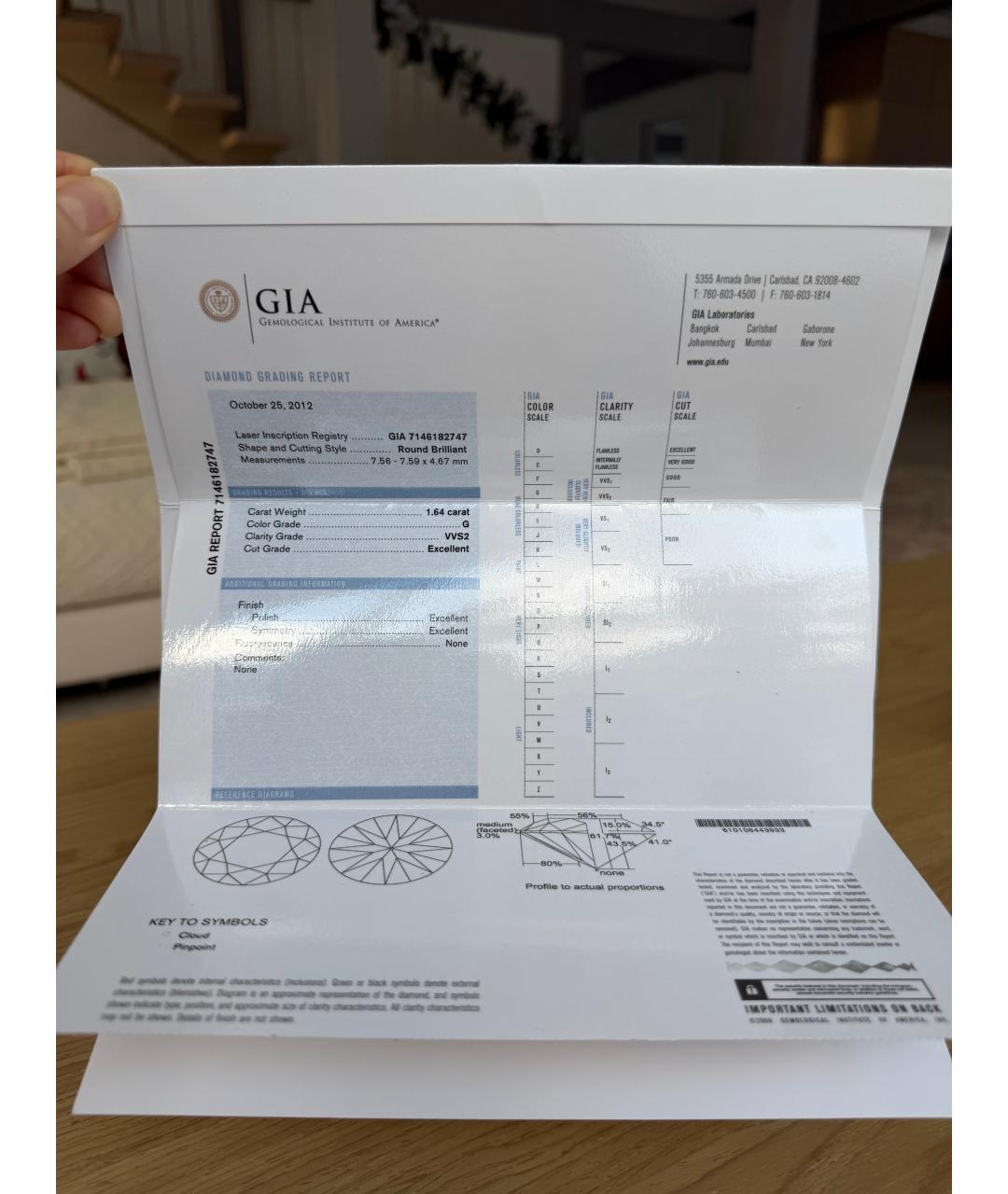 CARTIER Белое платиновое кольцо, фото 4