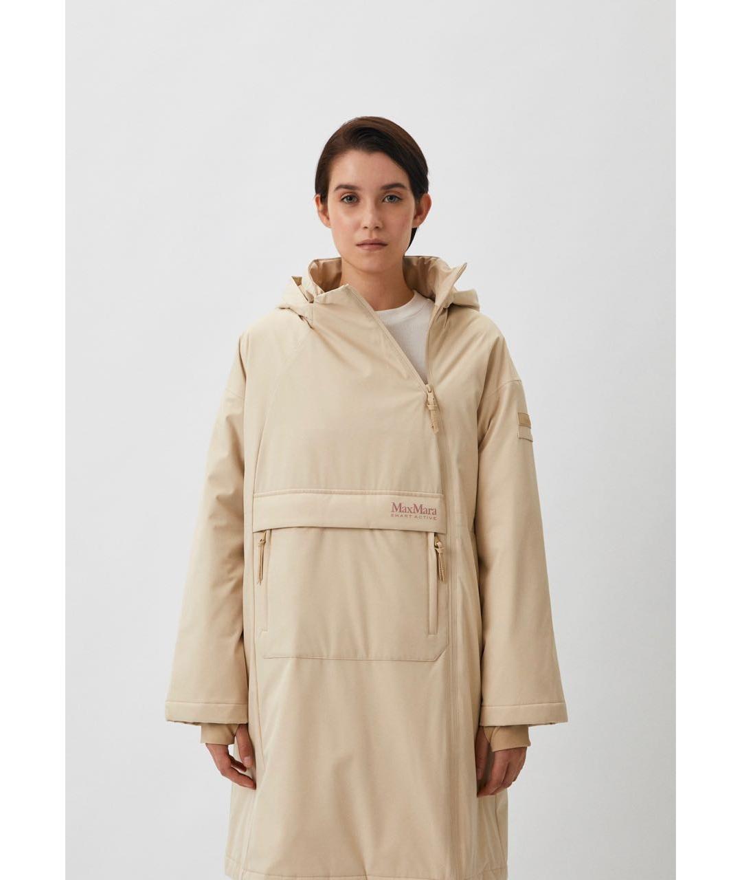 MAX MARA Бежевая кашемировая куртка, фото 2