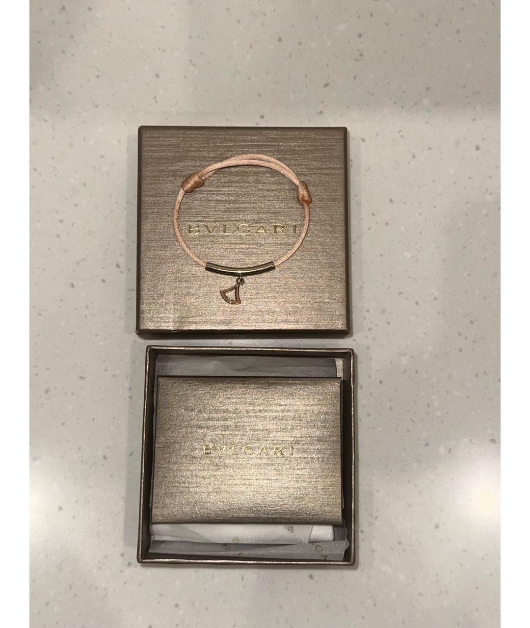 BVLGARI Коралловый латунный браслет, фото 2