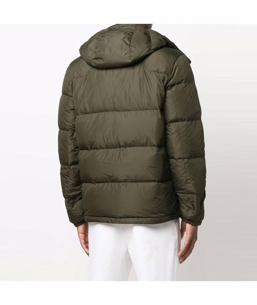 POLO RALPH LAUREN Зеленый пуховик, фото 4