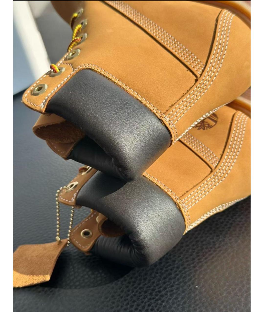 TIMBERLAND Оранжевое высокие ботинки, фото 6