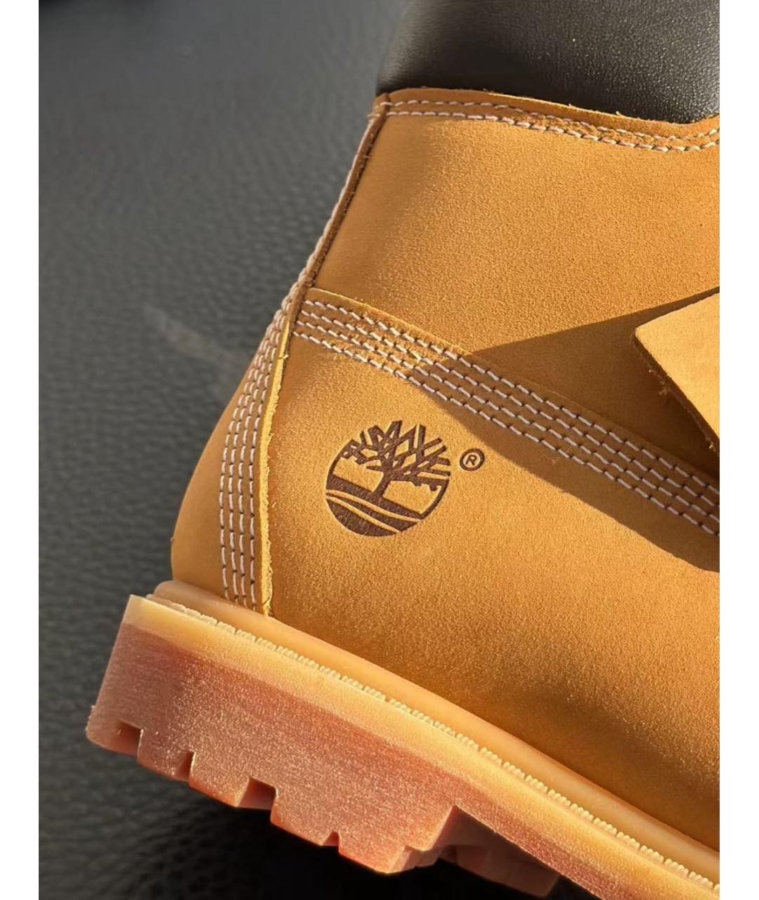 TIMBERLAND Оранжевое высокие ботинки, фото 7