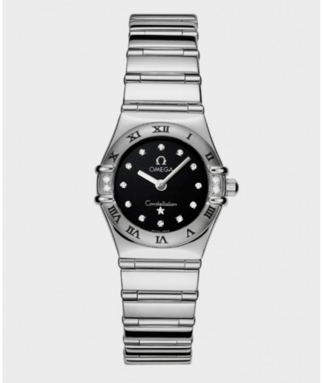 OMEGA Серебряные часы, фото 6