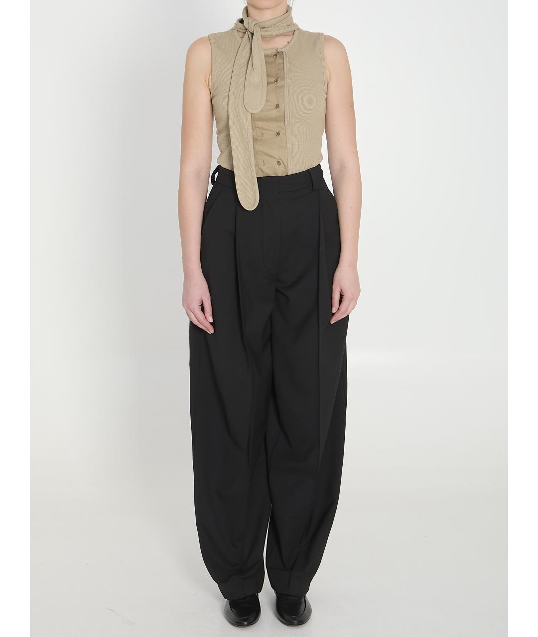 LEMAIRE Зеленая хлопковая майка, фото 6