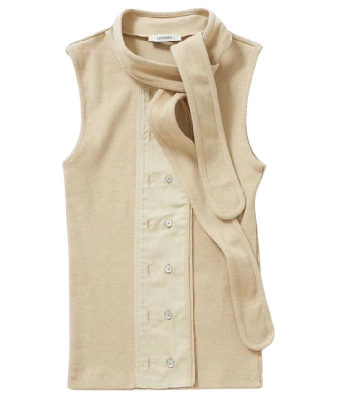 LEMAIRE Зеленая хлопковая майка, фото 1