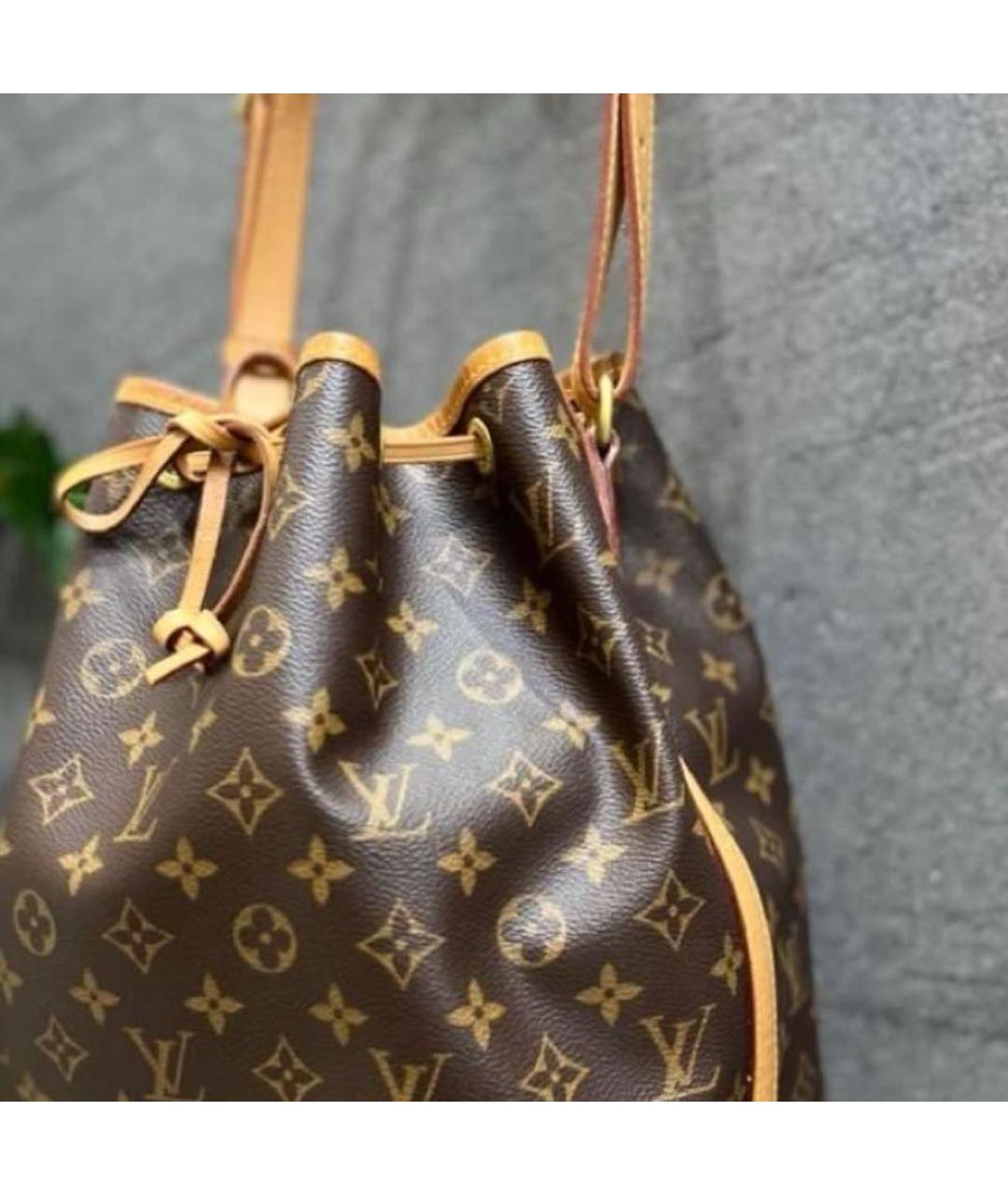 LOUIS VUITTON Коричневая сумка через плечо, фото 3