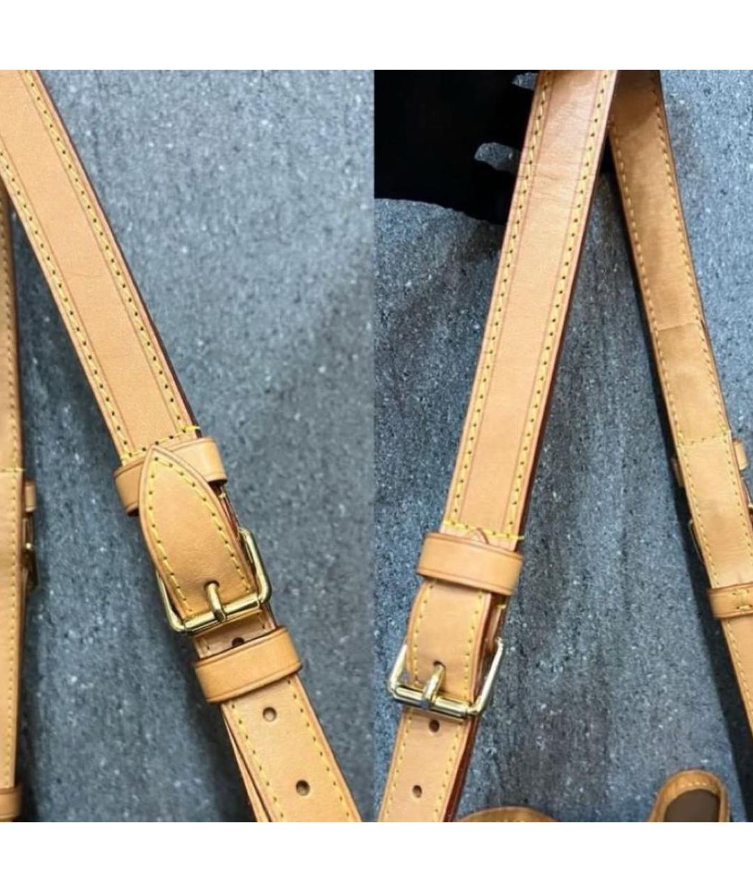 LOUIS VUITTON Коричневая сумка через плечо, фото 4