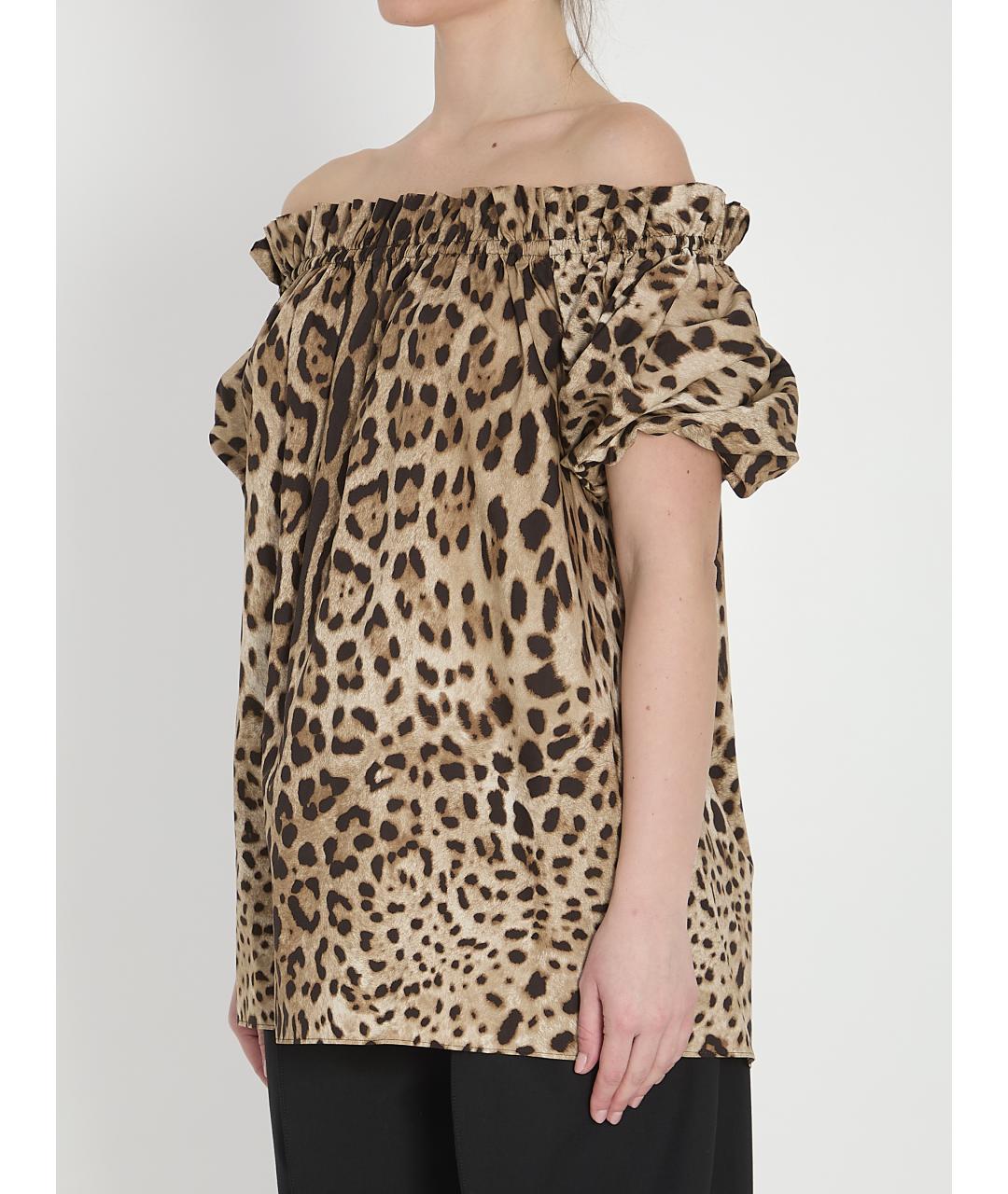 DOLCE&GABBANA Мульти хлопковая блузы, фото 3