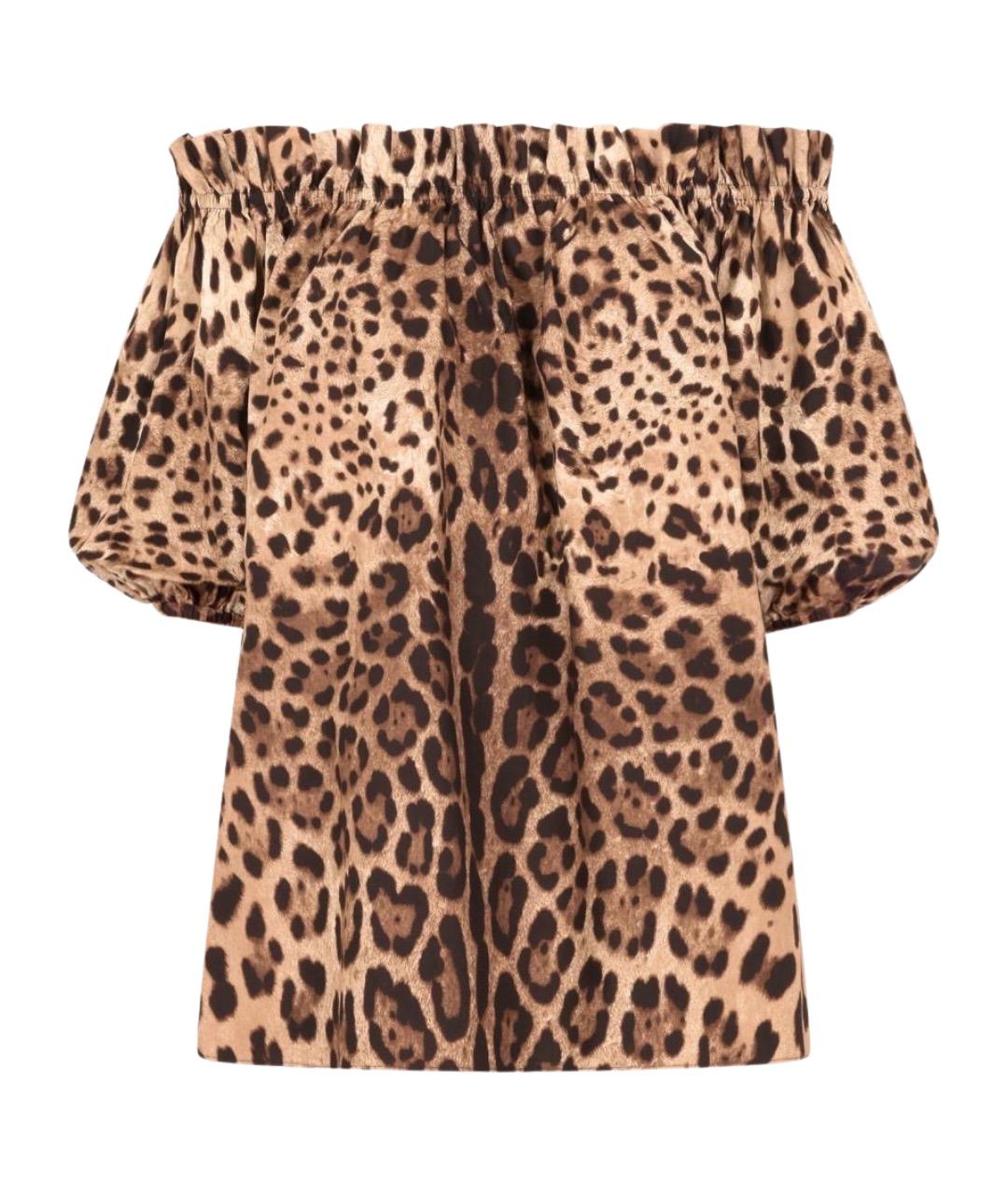 DOLCE&GABBANA Мульти хлопковая блузы, фото 1