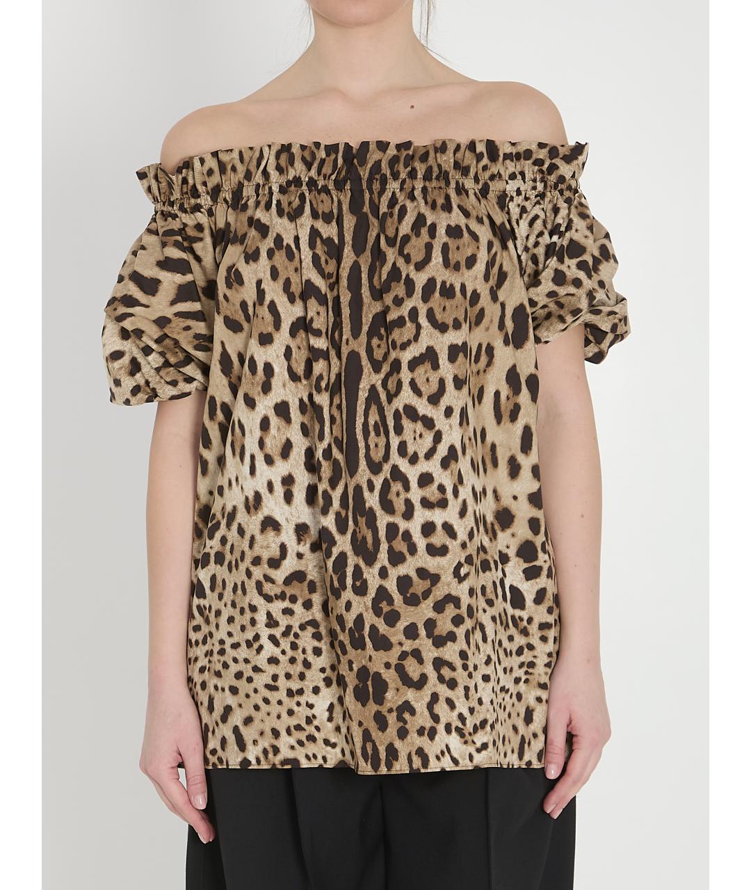 DOLCE&GABBANA Мульти хлопковая блузы, фото 2