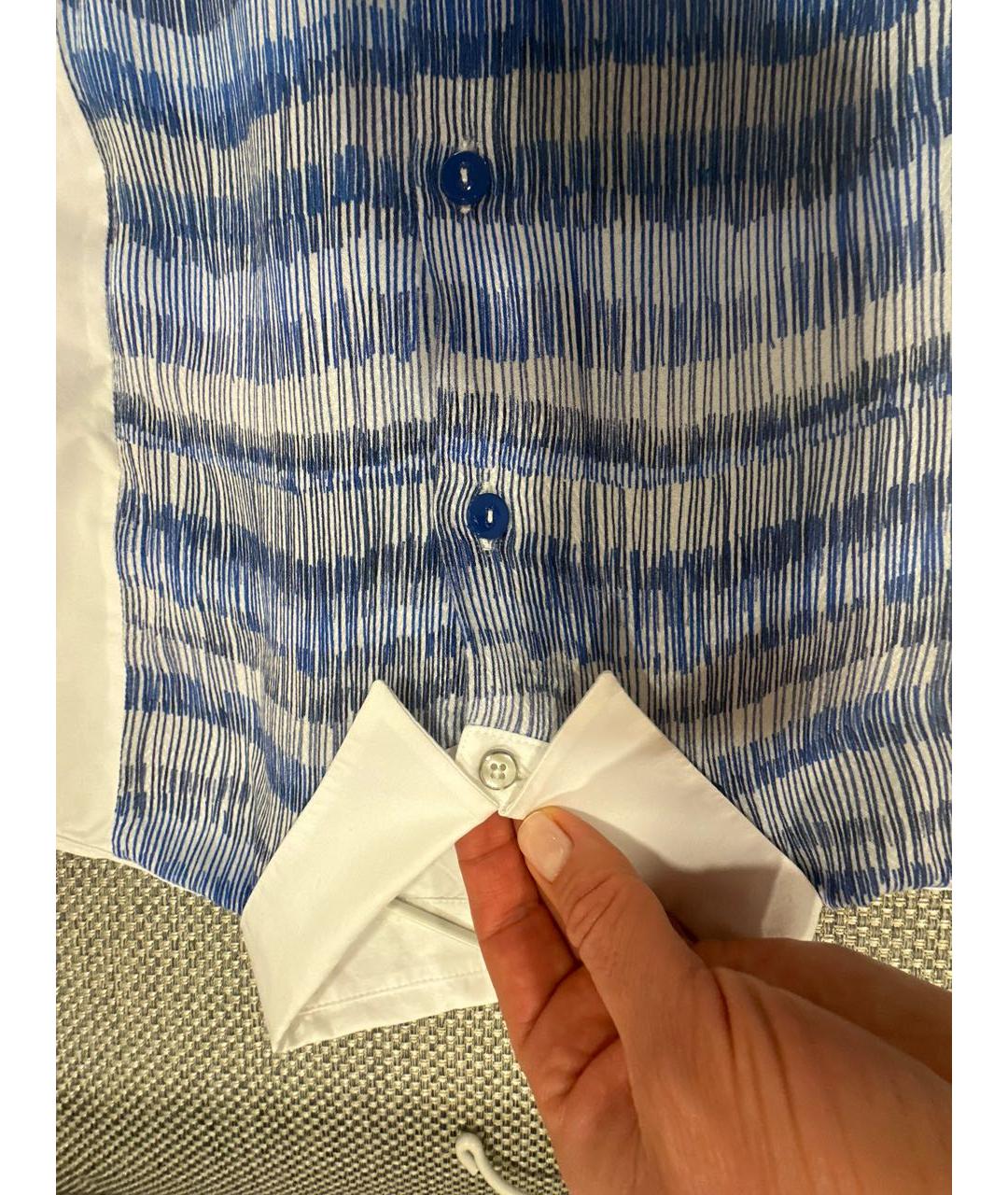 PAUL SMITH Белая хлопковая рубашка, фото 8