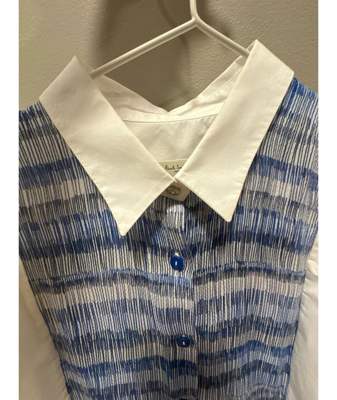 PAUL SMITH Белая хлопковая рубашка, фото 3