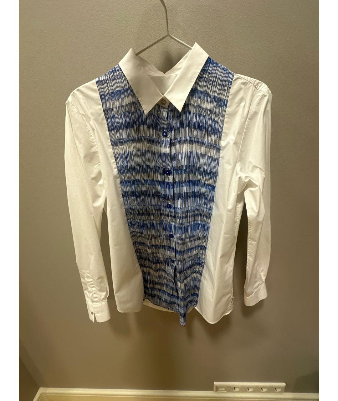 PAUL SMITH Белая хлопковая рубашка, фото 9