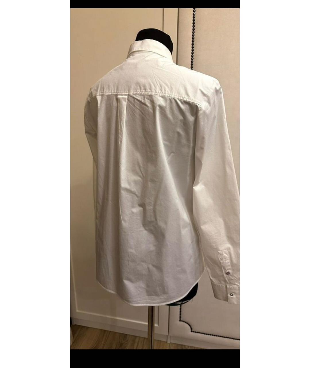 PAUL SMITH Белая хлопковая рубашка, фото 7