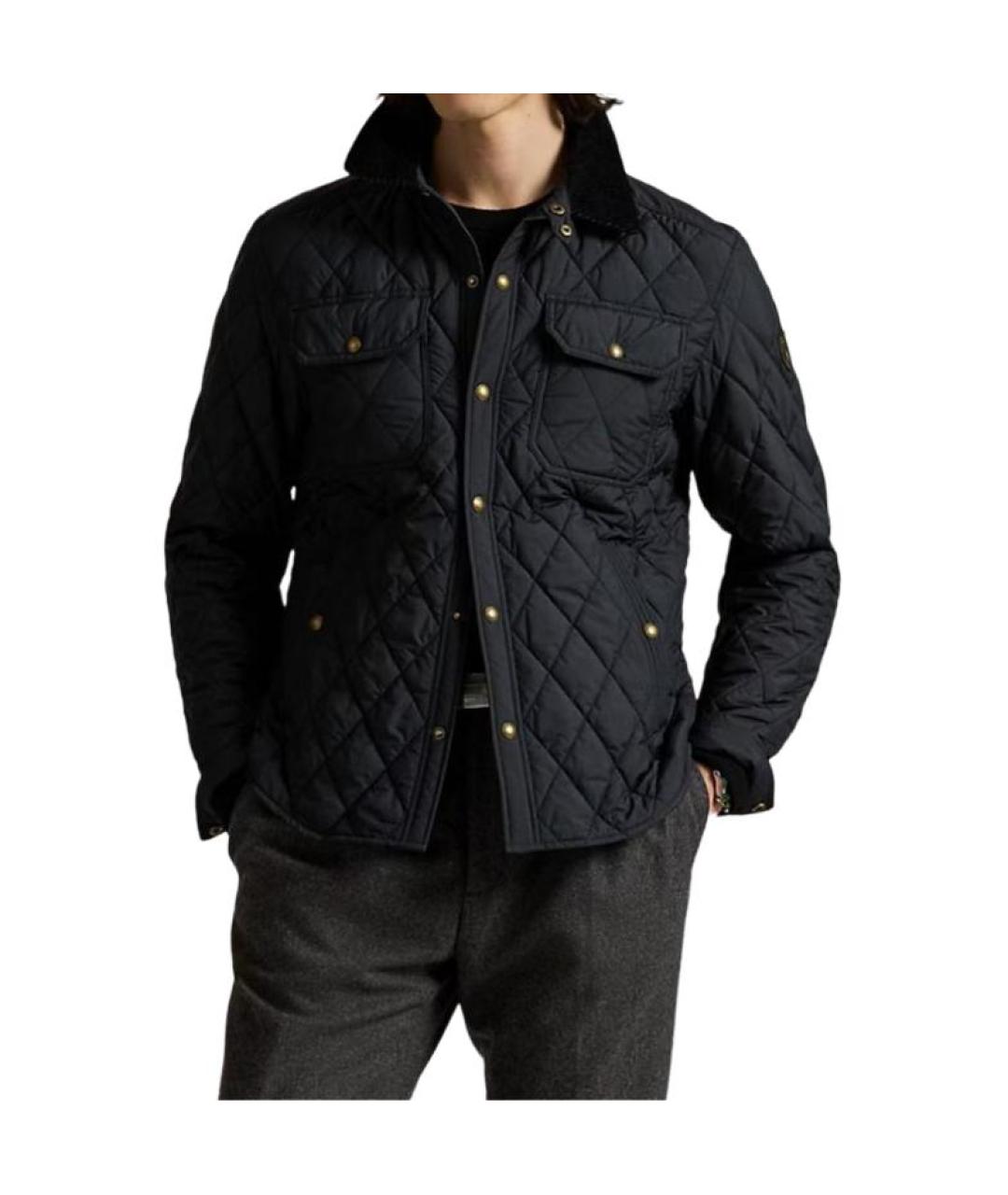 POLO RALPH LAUREN Черный пуховик, фото 2