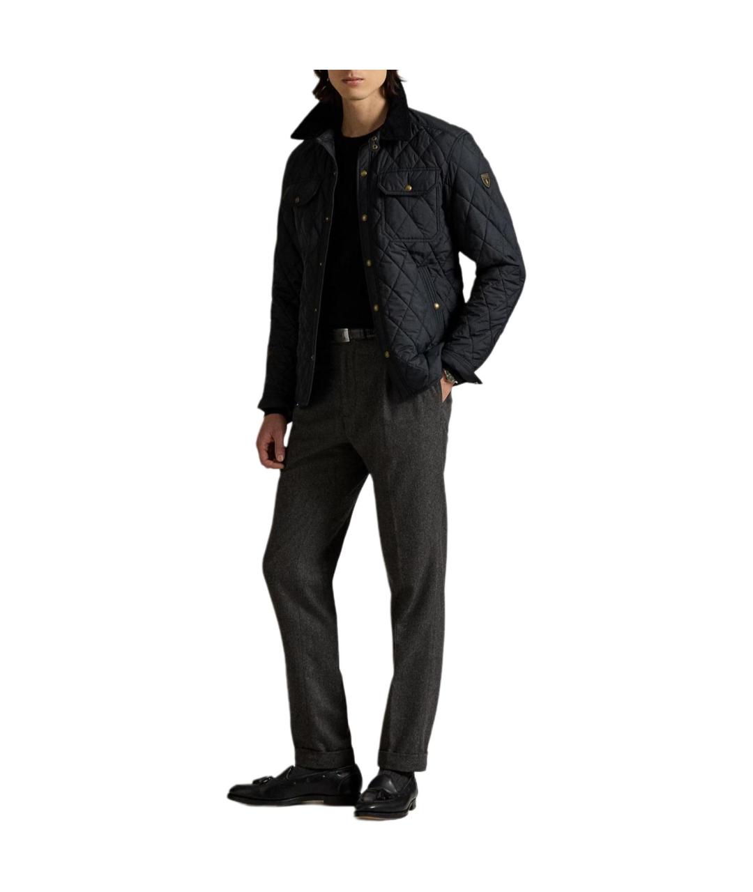 POLO RALPH LAUREN Черный пуховик, фото 4