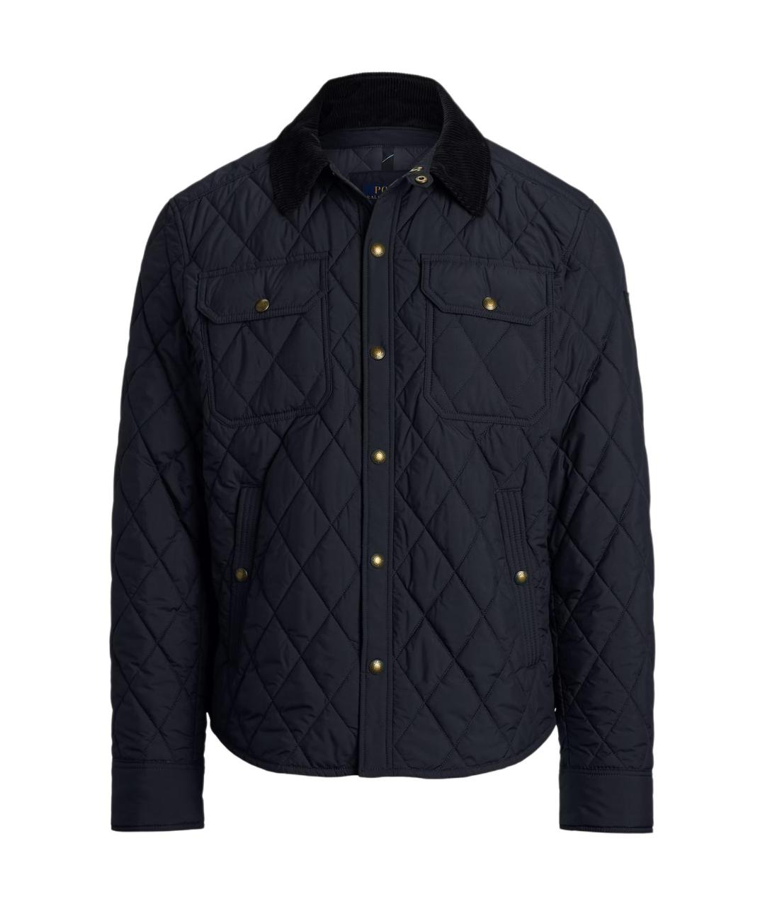 POLO RALPH LAUREN Черный пуховик, фото 1