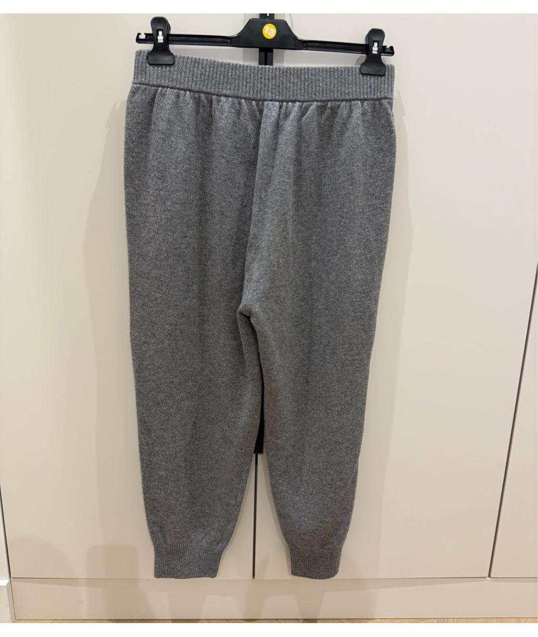 MICHAEL KORS Серые кашемировые брюки широкие, фото 2