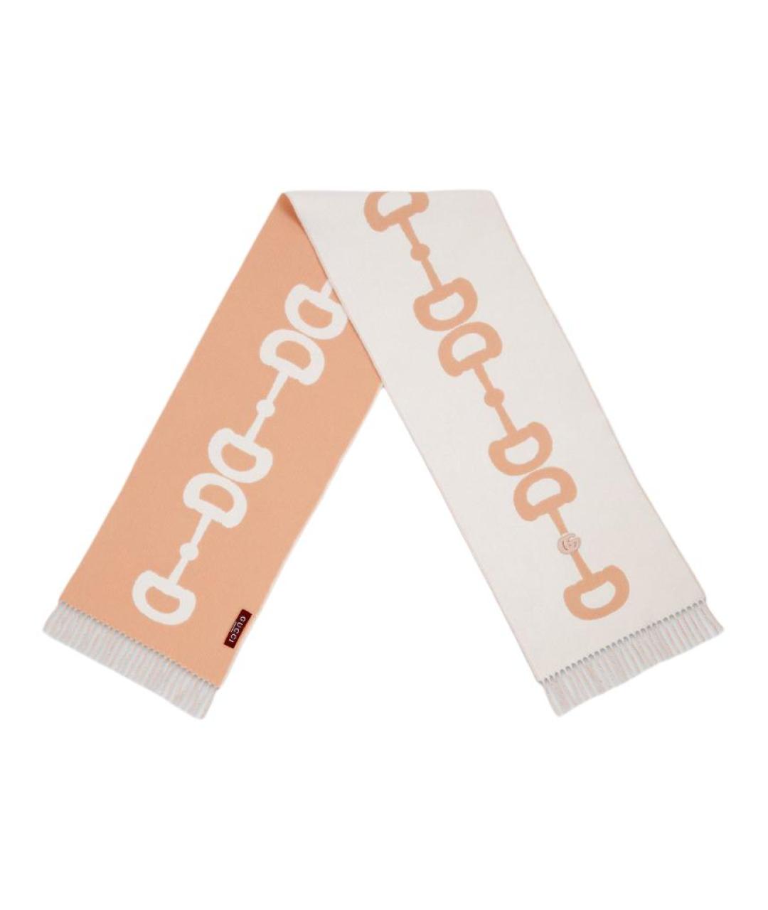 GUCCI Мульти шерстяной шарф, фото 1