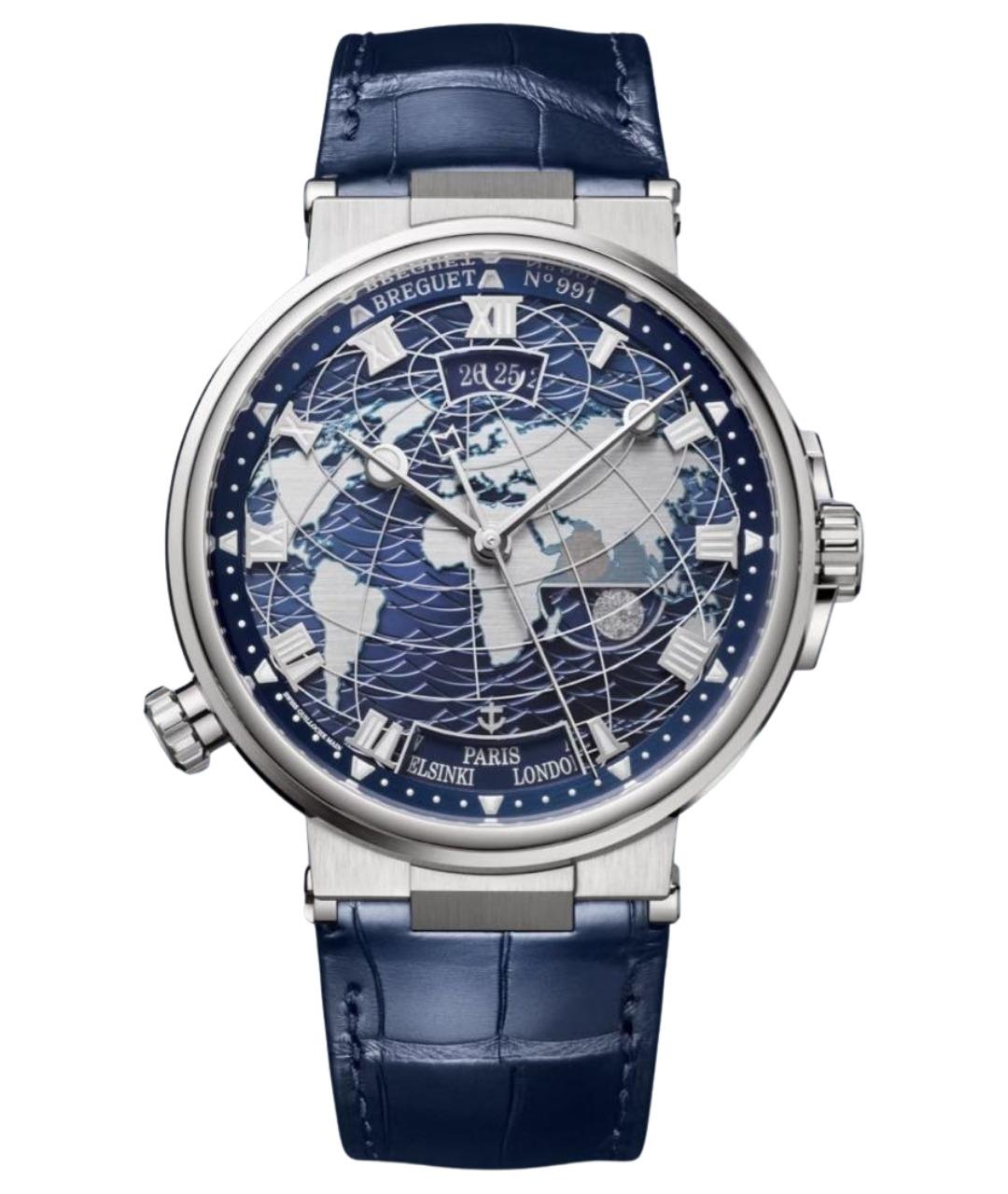 Breguet Синие часы из белого золота, фото 1