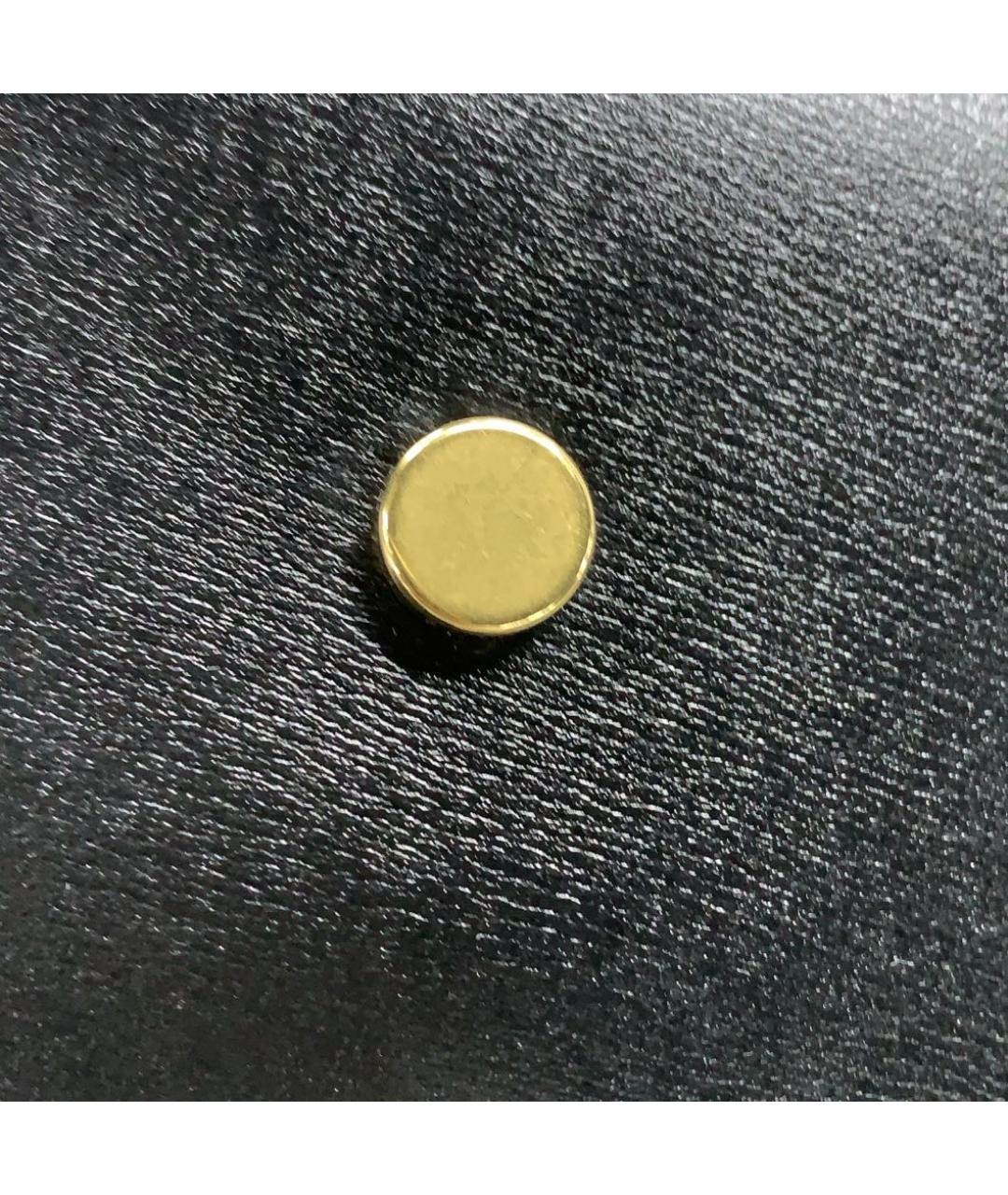 SAINT LAURENT Черная кожаная сумка с короткими ручками, фото 5