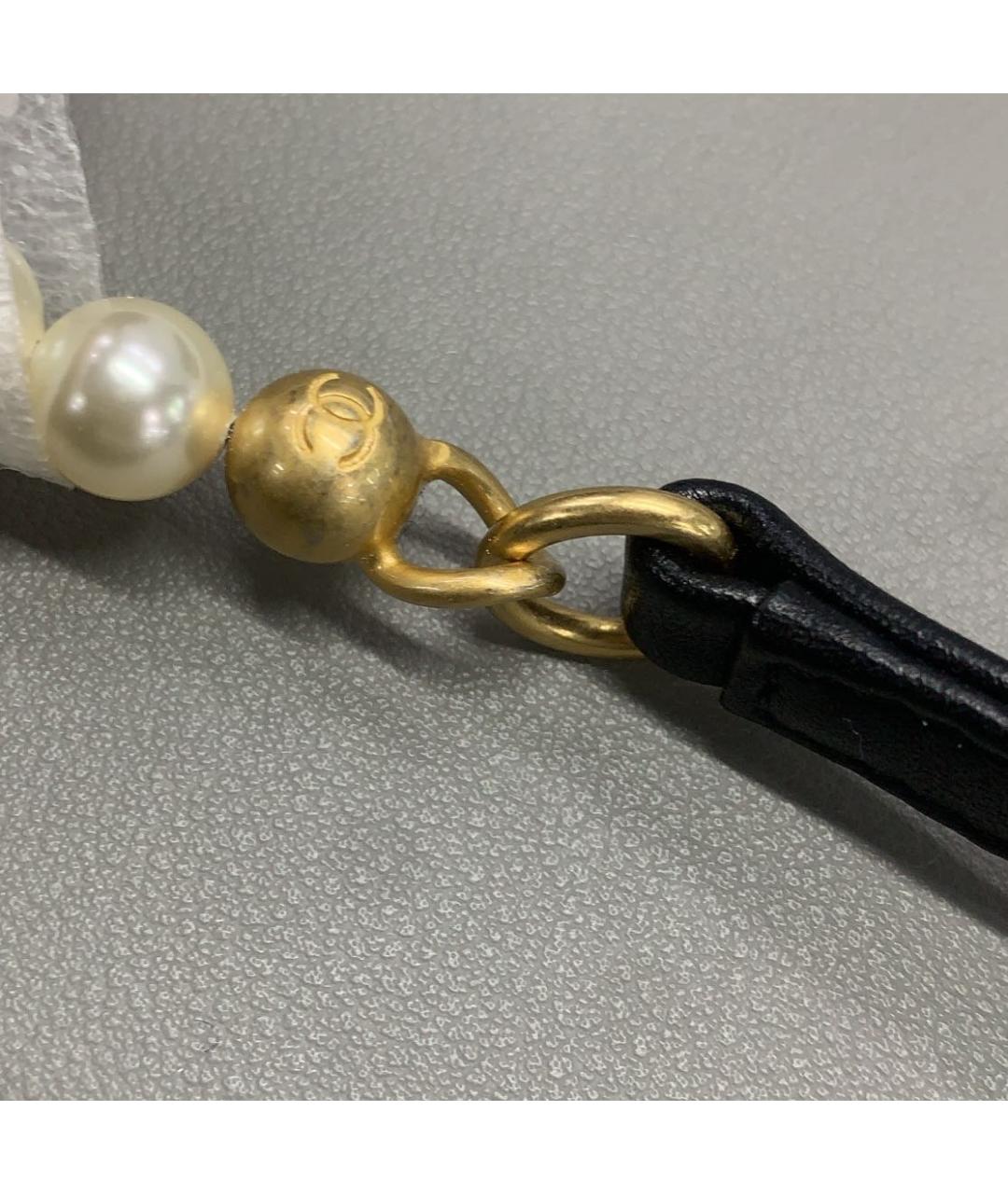 CHANEL Черная кожаная сумка через плечо, фото 5