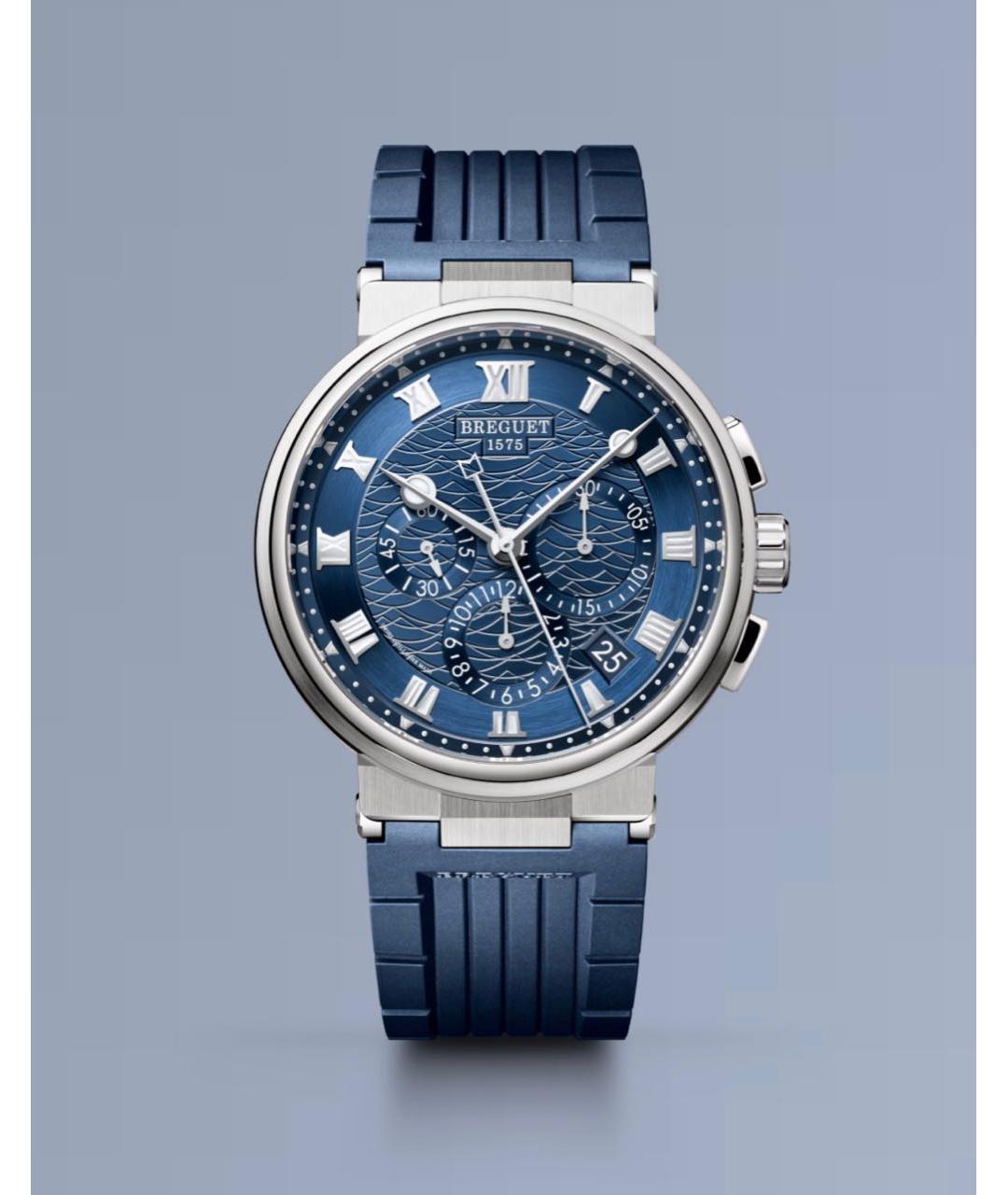 Breguet Синие часы из белого золота, фото 3