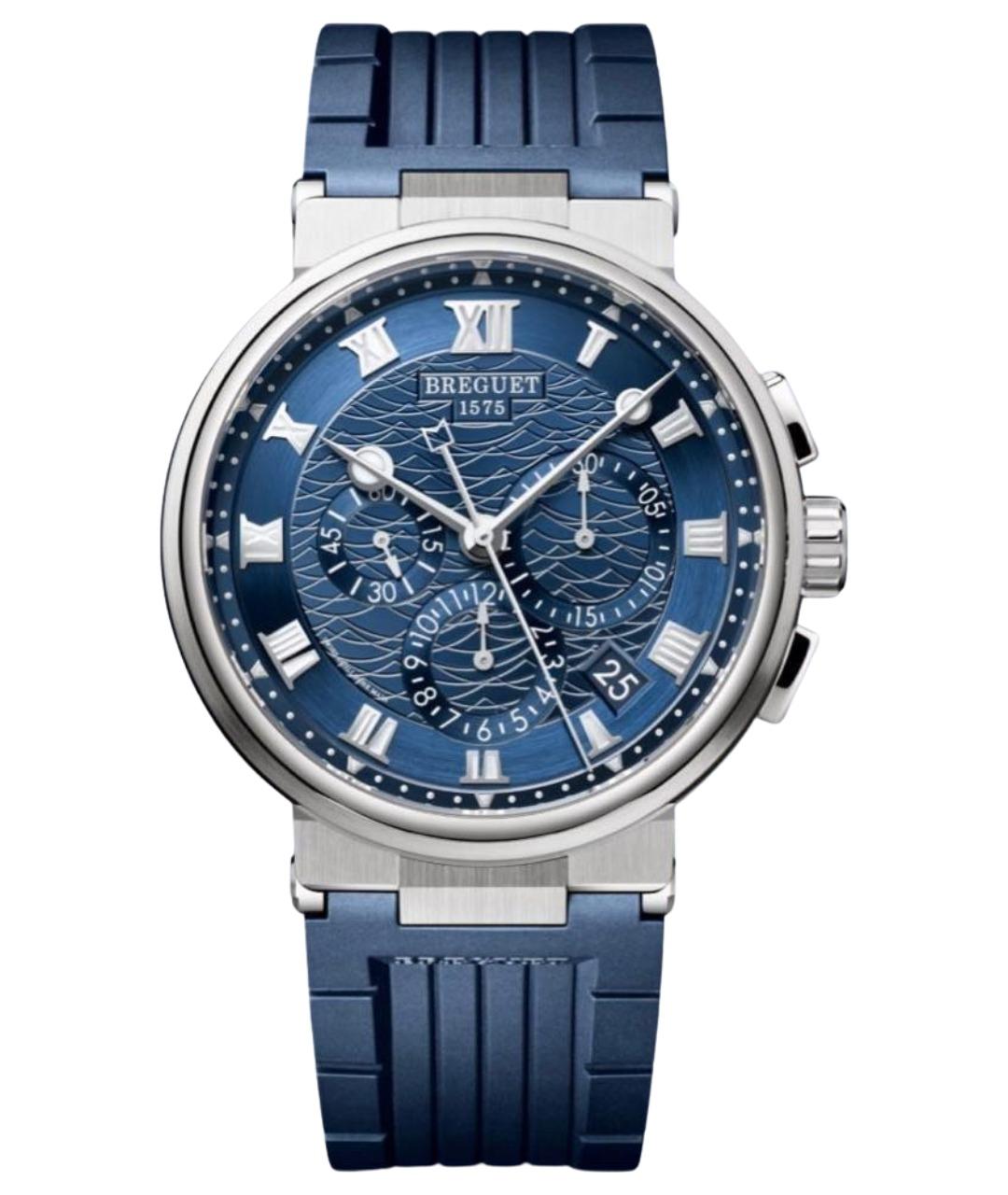 Breguet Синие часы из белого золота, фото 1