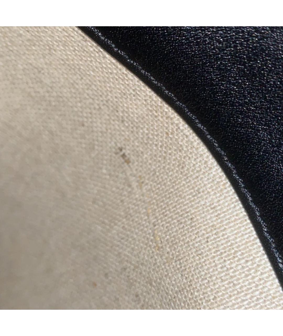 CELINE Черная кожаная сумка через плечо, фото 7