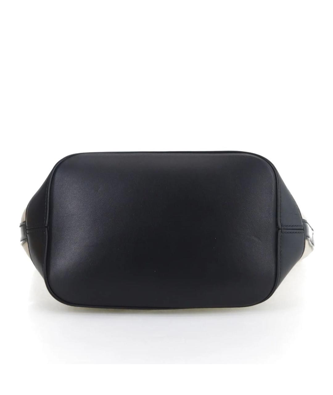 CELINE Черная кожаная сумка через плечо, фото 4