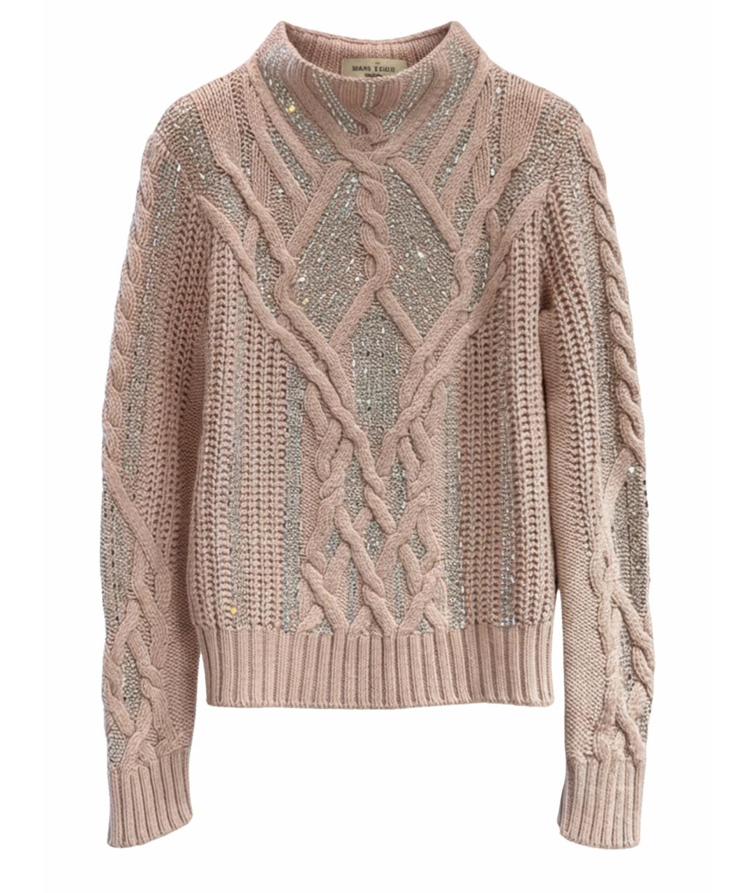 ERMANNO SCERVINO Коралловый шерстяной джемпер / свитер, фото 1