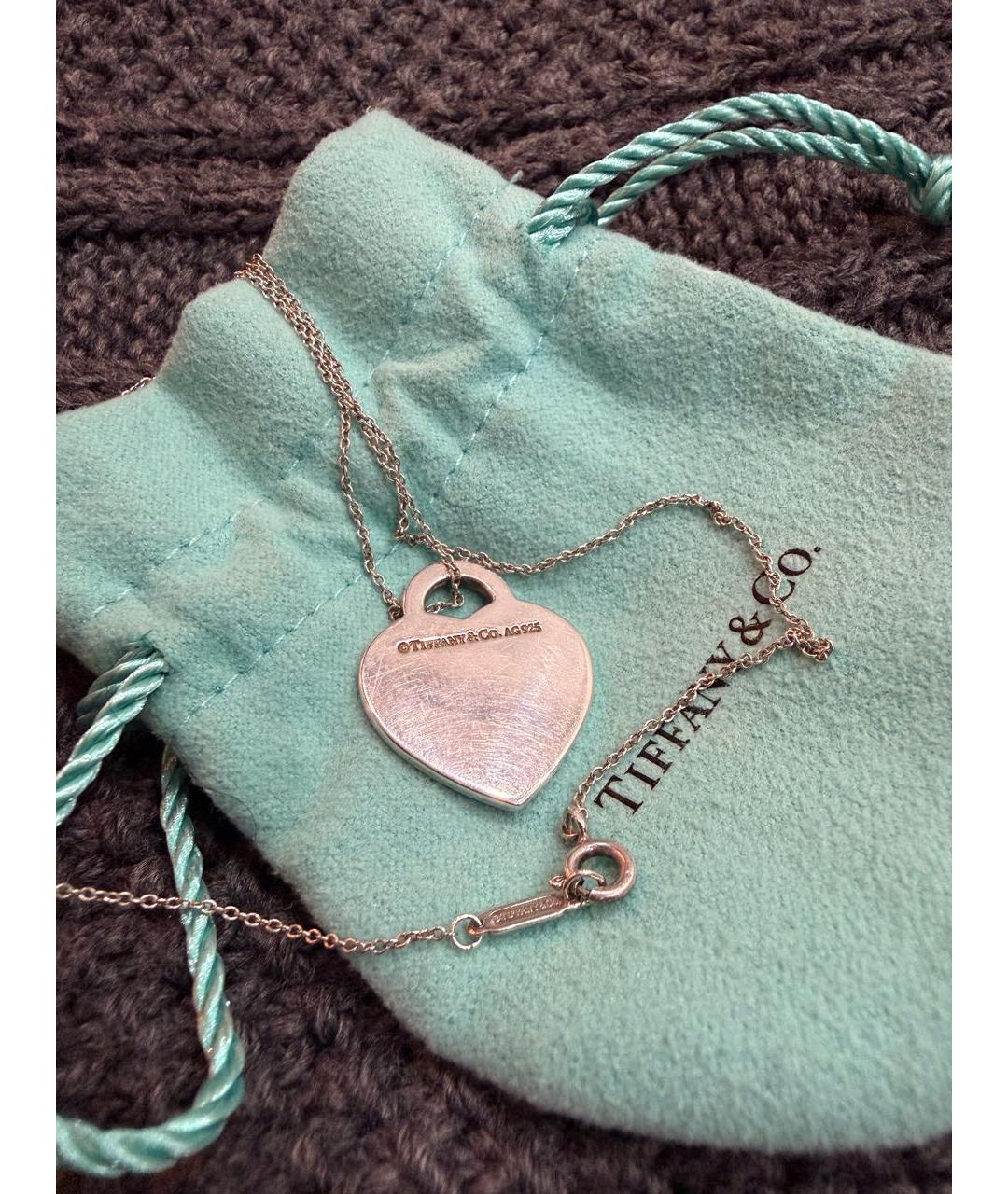 TIFFANY&CO Серебряное серебряное колье, фото 3